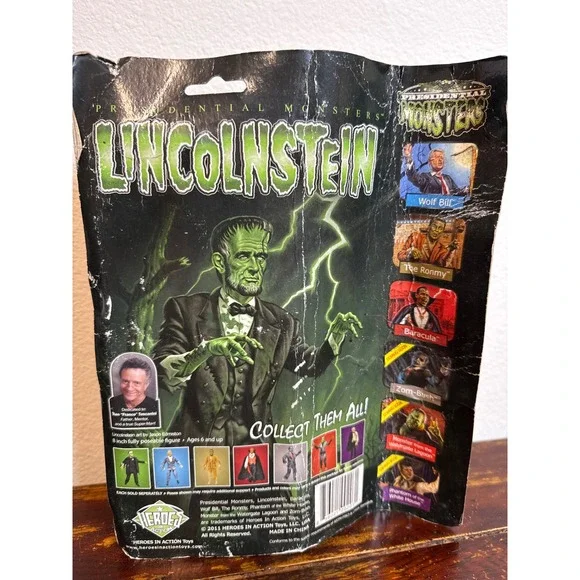 PRESIDENTIAL MONSTERS Lincolnstein 8